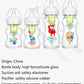 Dr. Brown's newborn glass baby bottle, wide diameter, anti-colic, gas-liquid separation 150ML + 270ML