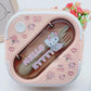 Sanrio Stainless Steel Lunch Box | 3 Compartments 1300ml | Kuromi, Hello Kitty, My Melody & Cinnamoroll