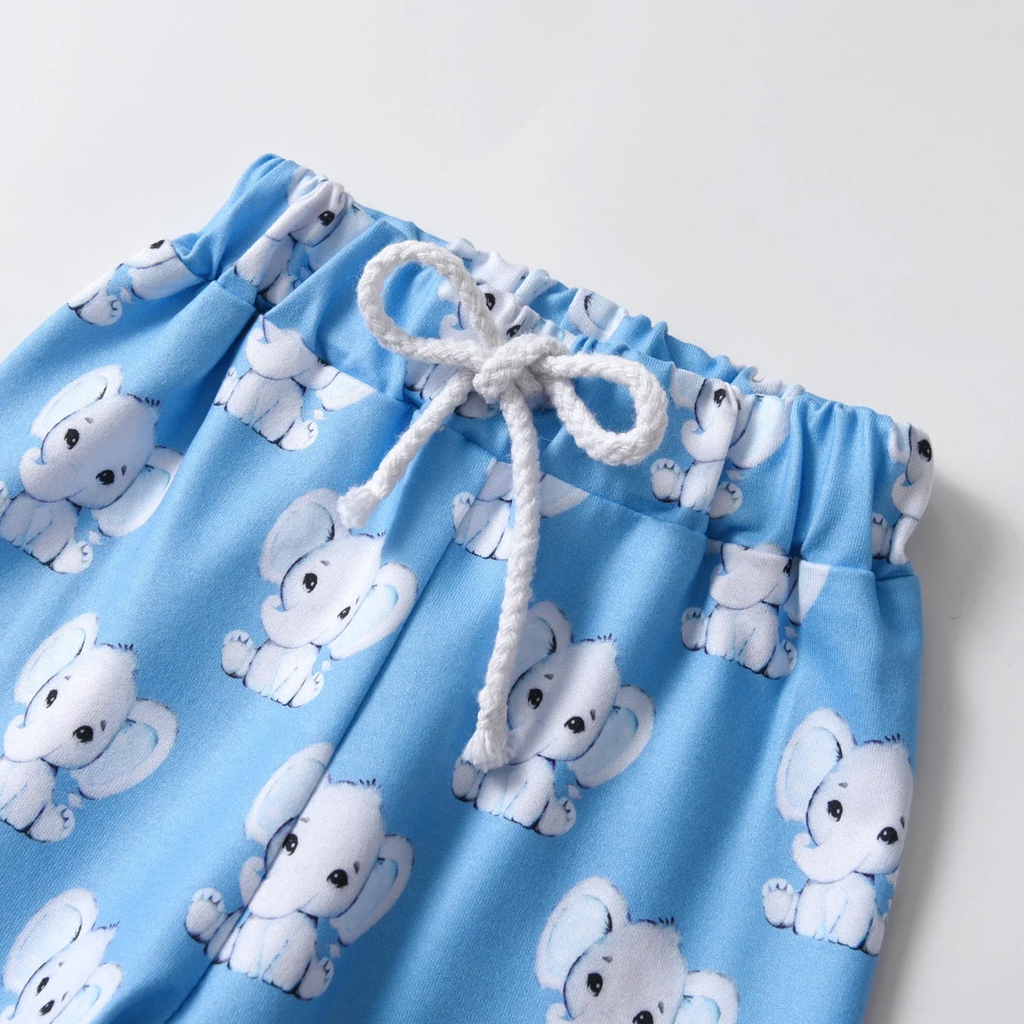 3PCS infant Baby Boy Clothes Set Spring Autumn New Printed Long Sleeve O-neck Romper Top + Pants + Cap Casual Newborn Outfit