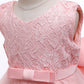 Baby Girl Baptism Dresses Toddler White Lace Flower Tulle Christening 1 Years Birthday Princess Party Dress Newborn Wedding Gown