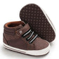 Baby Shoes Boys High Top Casual Cotton Soft Sole Newborn Walking 0 18 Months