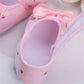 Baby Girl Shoes Newborn Baby girls sock Shoes Anti-Slip Soft Sole First Walkers Toddler Kids Cotton Baptism Shoes 3 6 9 Months