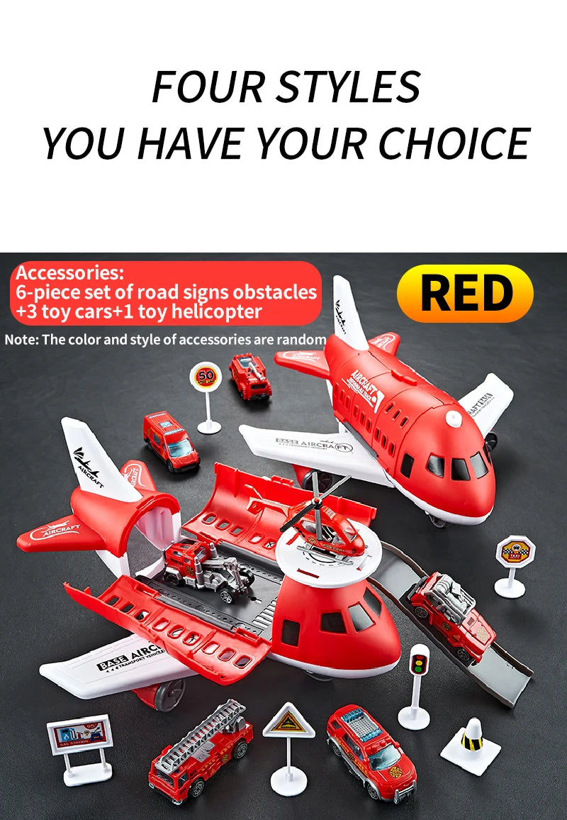Airplane toy combination for boys and girl