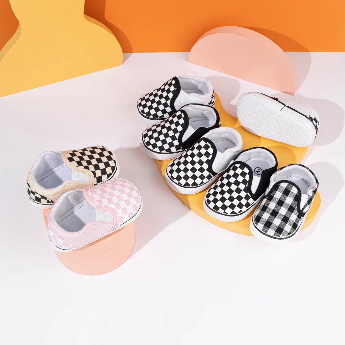 New Baby Casual Shoes Baby Boys Girls Soft-Sole Non-slip Indoor Toddler Infants First Walkers Crib Shoes Casual Sneakers Shoes