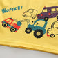 Kids Baby Boys/Girls Summer Clothes Kids Cartoon Car Cotton T-shirt Denim Shorts 2Pcs Suit Children's Wear Leisure sports Sets