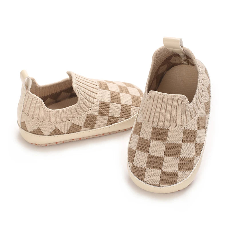Baby Shoes Boy Girl Cotton Fabric Casual Anti-slip Soft Sole Shoes Infant Kids Walking Toddler 0-18 Months