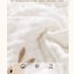 6 Layer Cotton Embroidery Baby Saliva Towels Hand Face Wipes Newborn
