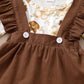 0-12Months Newborn Baby Girl 3PCS Clothes Set Floral Long Sleeve Fashion Spring & Autumn Daily Outfit