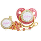 Baby Pacifier Dummy With Chain Clip 0-18 Months