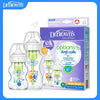 Dr. Brown's newborn glass baby bottle, wide diameter, anti-colic, gas-liquid separation 150ML + 270ML