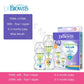 Dr. Brown's newborn glass baby bottle, wide diameter, anti-colic, gas-liquid separation 150ML + 270ML