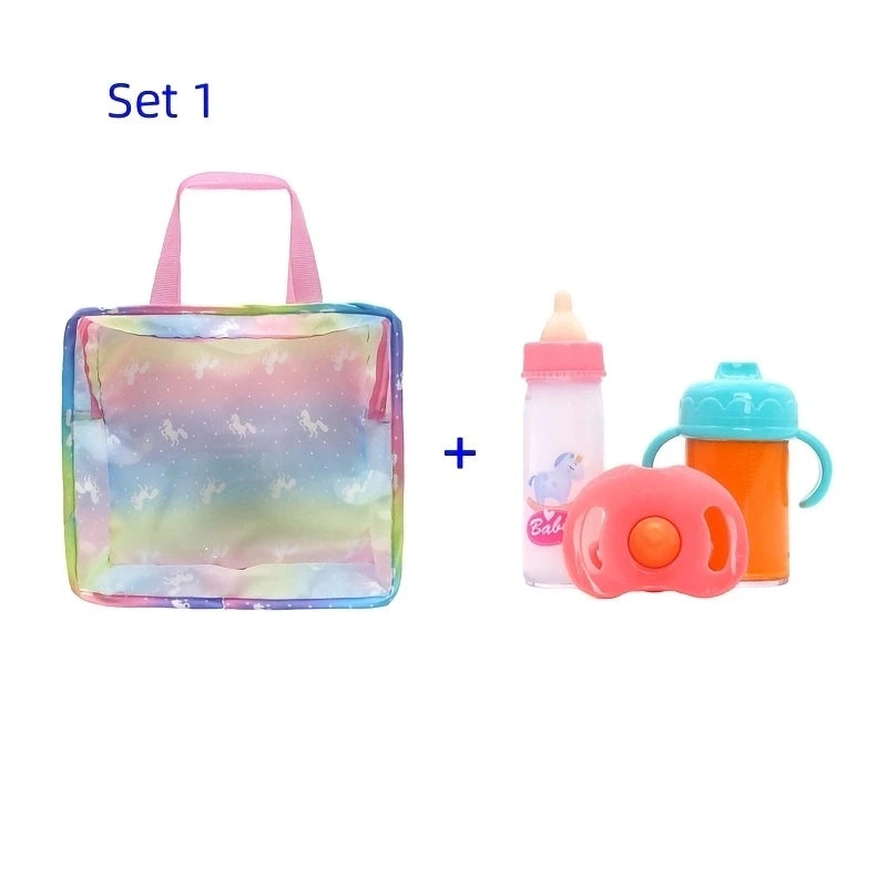 Accessories Baby Doll Feeding Bottle Set Baby Care