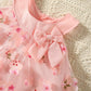 Baby Girl Floral Princess Dress | Sleeveless Summer Ball Gown (3M–3Y)