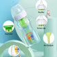 Dr. Brown's newborn glass baby bottle, wide diameter, anti-colic, gas-liquid separation 150ML + 270ML