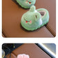 Baby Warm Cotton Shoes Autumn Winter New Boys Girls Cartoon Animal Cotton Slippers Non Slip Comfortable Soft Sole Plush Slippers