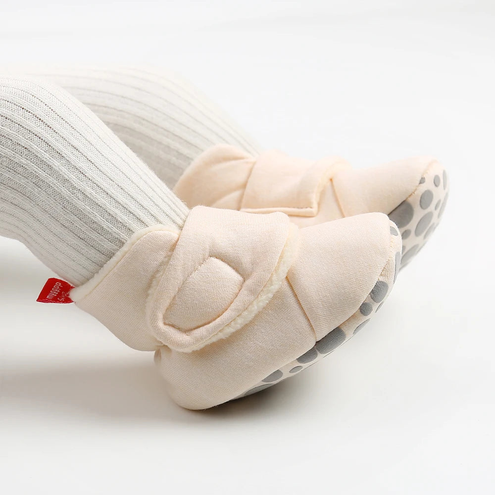New Baby Socks Shoes Star Toddler First Walkers Booties Cotton Comfort Soft Anti-slip Warm Infant Baby Boy Girl Shoes