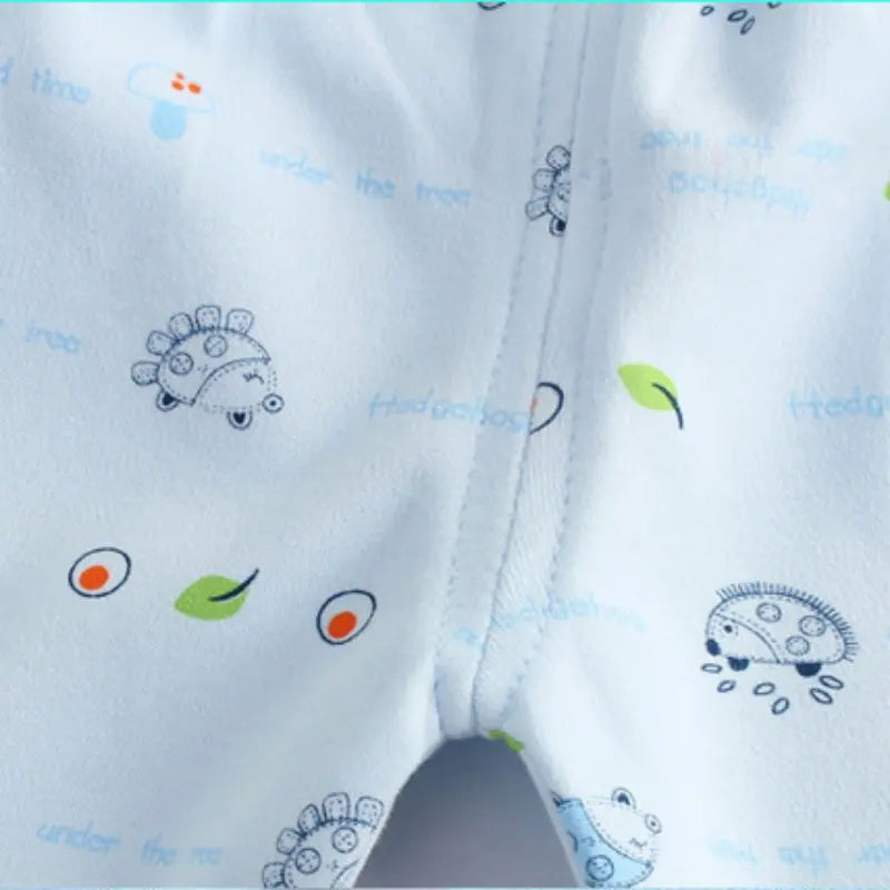 5pcs  Newborn Baby Suit Set Top 2 Pants Hat Bibs 0-3 M Clothing Set Boy Girl