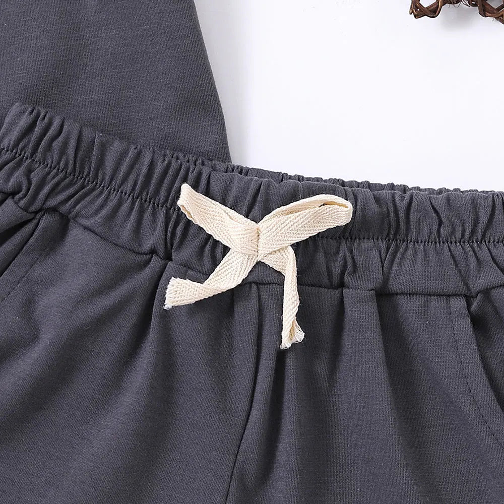 Summer 2pcs Kids Clothes Sets Children Sports Style Tracksuits T-shirts and Shorts Boy and Girl Outfits Suits
