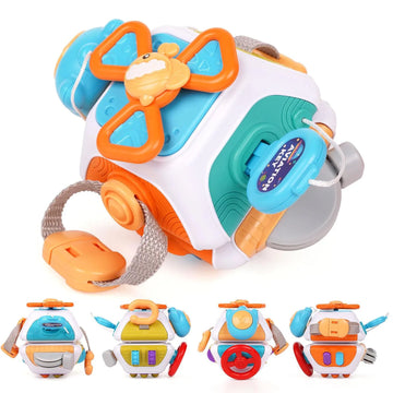 Board Cube Montessori Sensory Educational Toys