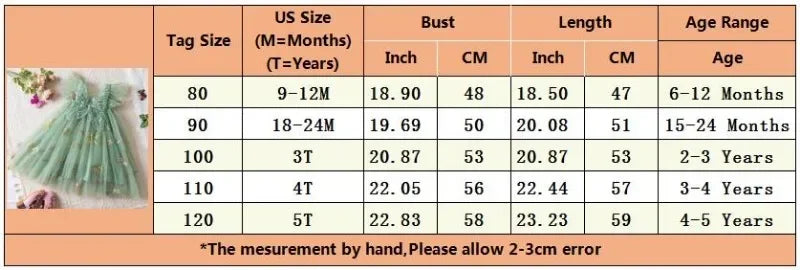 Toddler Baby Girls Party Dresses Back Butterfly