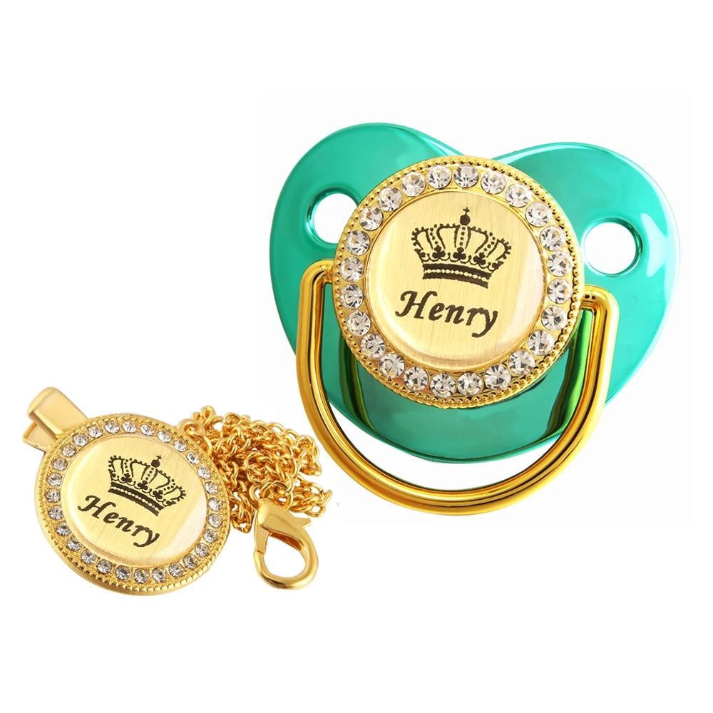 Baby Pacifier Dummy With Chain Clip 0-18 Months