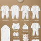 Newborn Baby Clothing 15/17/18/20 Pcs/0-3Months 100%Cotton Kids Clothes Suit Unise Infant Boys Girls Clothing Set Without Box