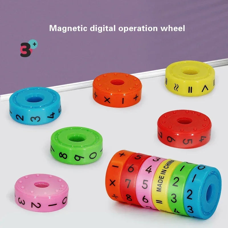 Educational Toys Magic Intelligence Arithmetic Maths Puzzle Cube For Kids Gift