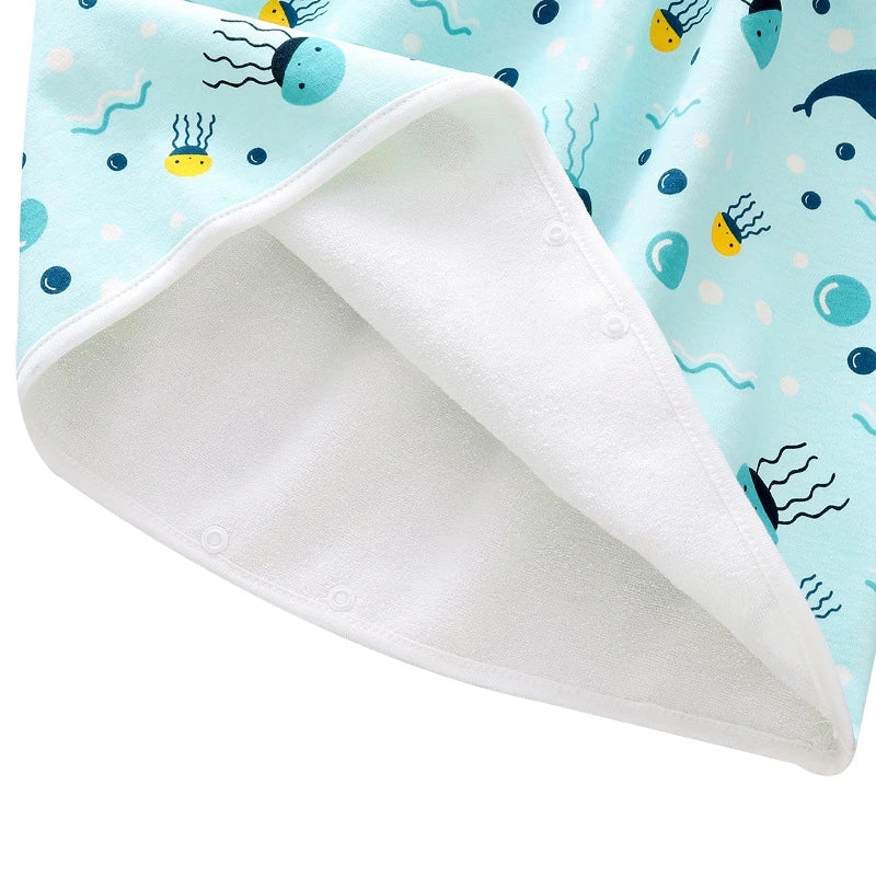 Waterproof Baby Diaper Pants - Leak-Proof Urine Training Pants, Washable Cloth Diapers, Sleep Bed Pants & Potty Training Pants for Infants and Kids