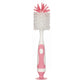 2 in 1 Mother-child Nylon Baby Bottle Cup Cleaning Brush Suction Stand Type Feeding Clean Tool Set