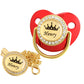 Baby Pacifier Dummy With Chain Clip 0-18 Months
