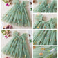 Toddler Baby Girls Party Dresses Back Butterfly