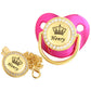 Baby Pacifier Dummy With Chain Clip 0-18 Months