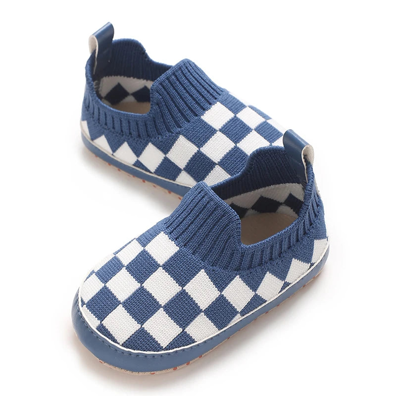 Baby Shoes Boy Girl Cotton Fabric Casual Anti-slip Soft Sole Shoes Infant Kids Walking Toddler 0-18 Months