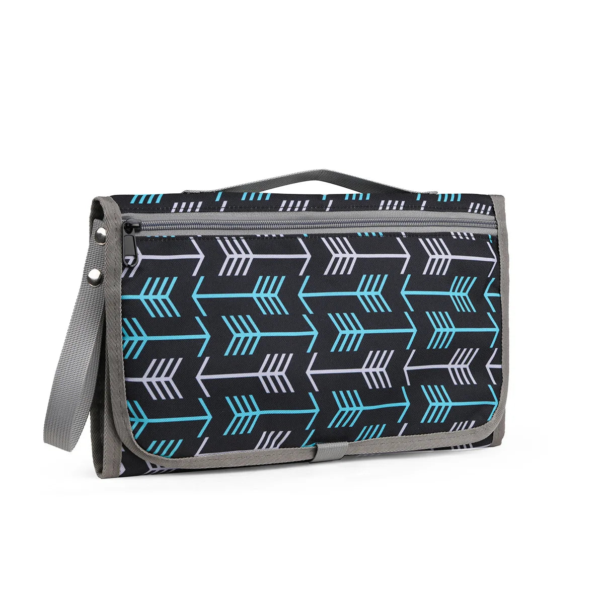 Portable Baby Changing Pad with Storage Pockets