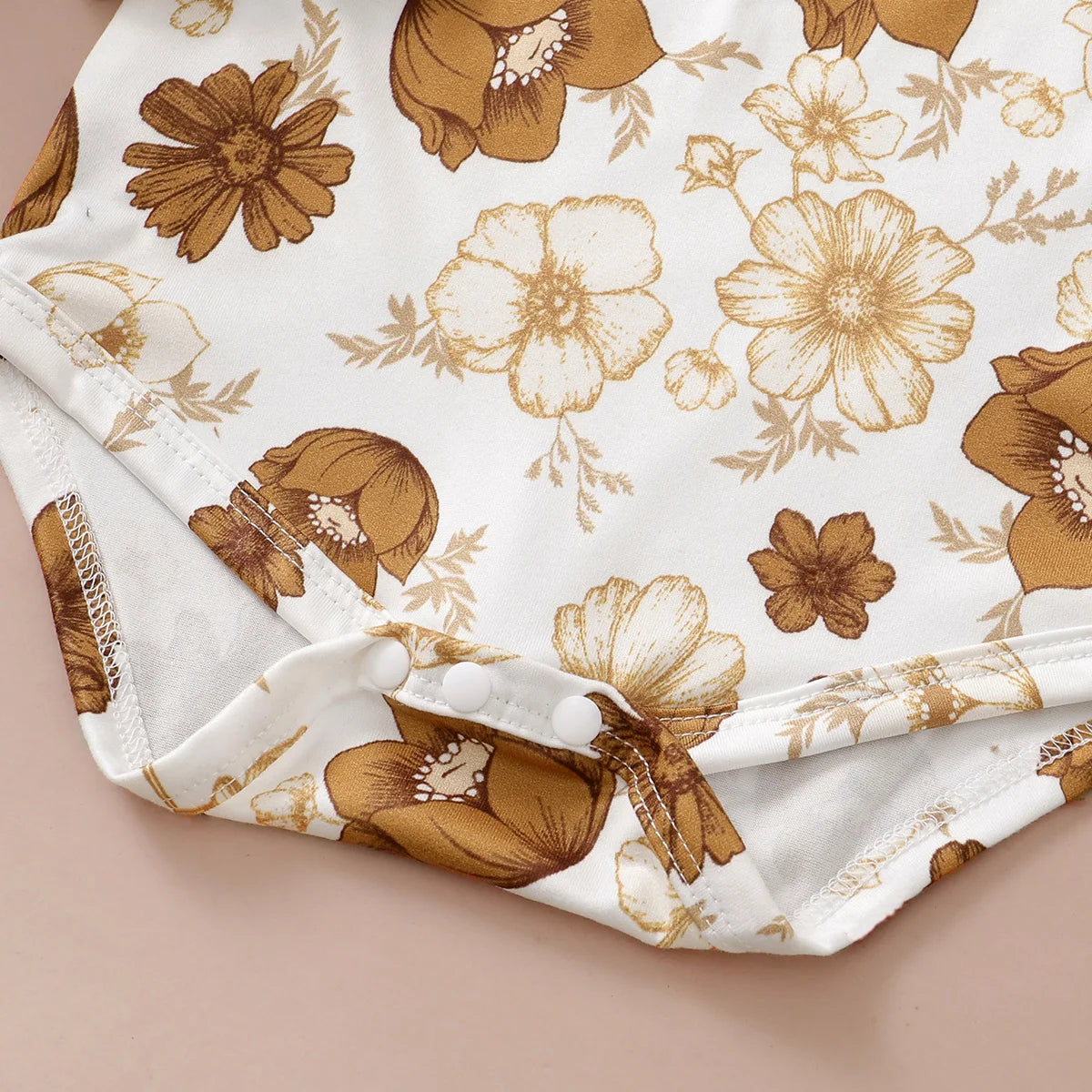 0-12Months Newborn Baby Girl 3PCS Clothes Set Floral Long Sleeve Fashion Spring & Autumn Daily Outfit