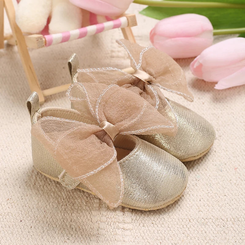 Soft Cotton Lace Baby Girl Princess Shoes 2023 Newborn Moccasins Shoes Cotton Sole Prewalker Anti slip Toddler Step