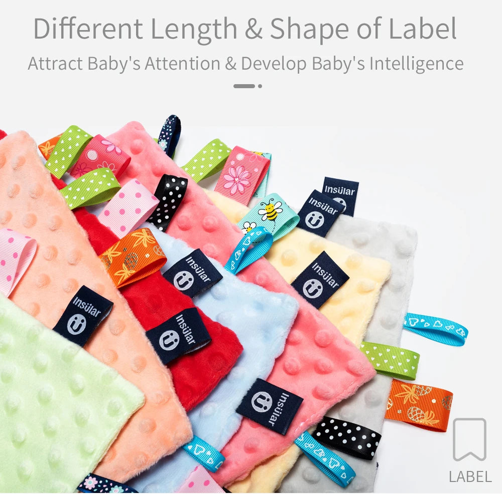Newborn Baby Soothe Appease Towel Calm Wipes Kids Infant Towel Blanket