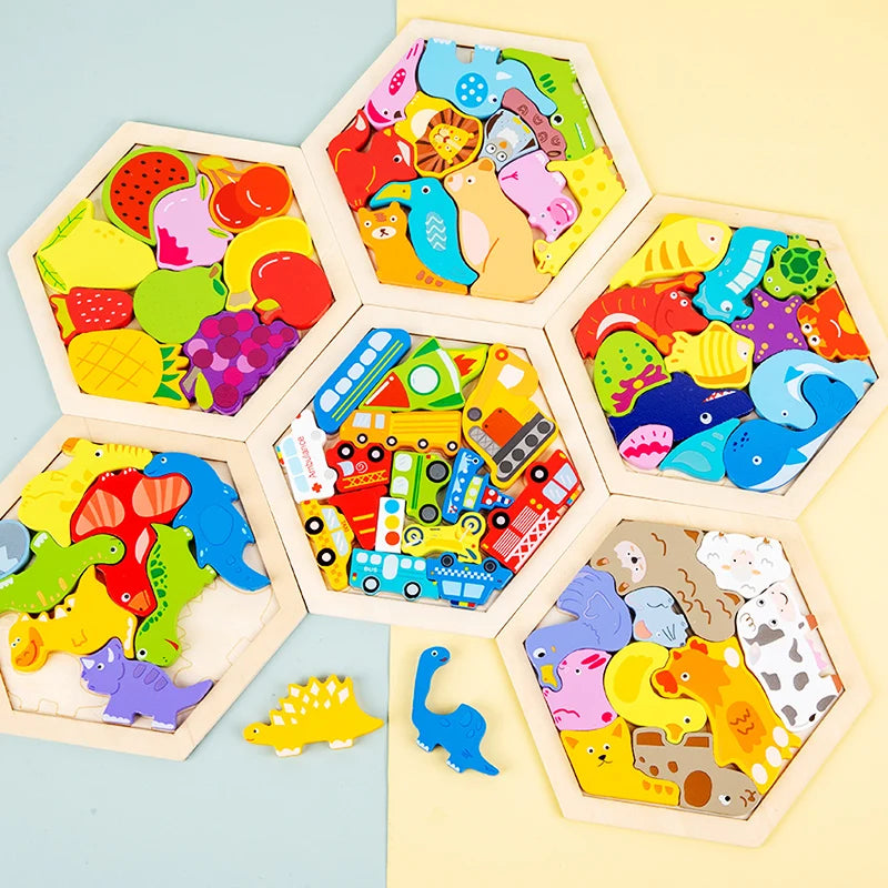 Children's creative three-dimensional puzzles / Education toys