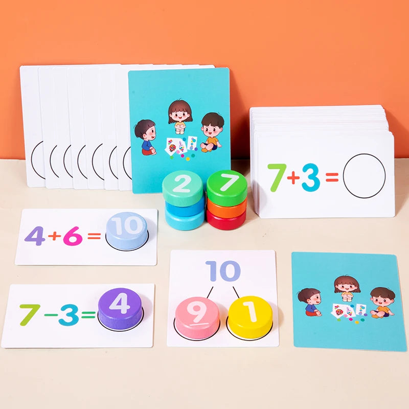 Children's educational toys, mathematical operations learning