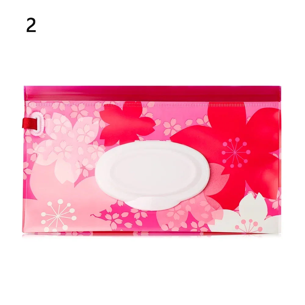 1Pc Baby Fashion Wipes Carrying Case Clutch and Clean Wet Wipes