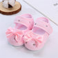 Baby Girl Shoes Newborn Baby girls sock Shoes Anti-Slip Soft Sole First Walkers Toddler Kids Cotton Baptism Shoes 3 6 9 Months