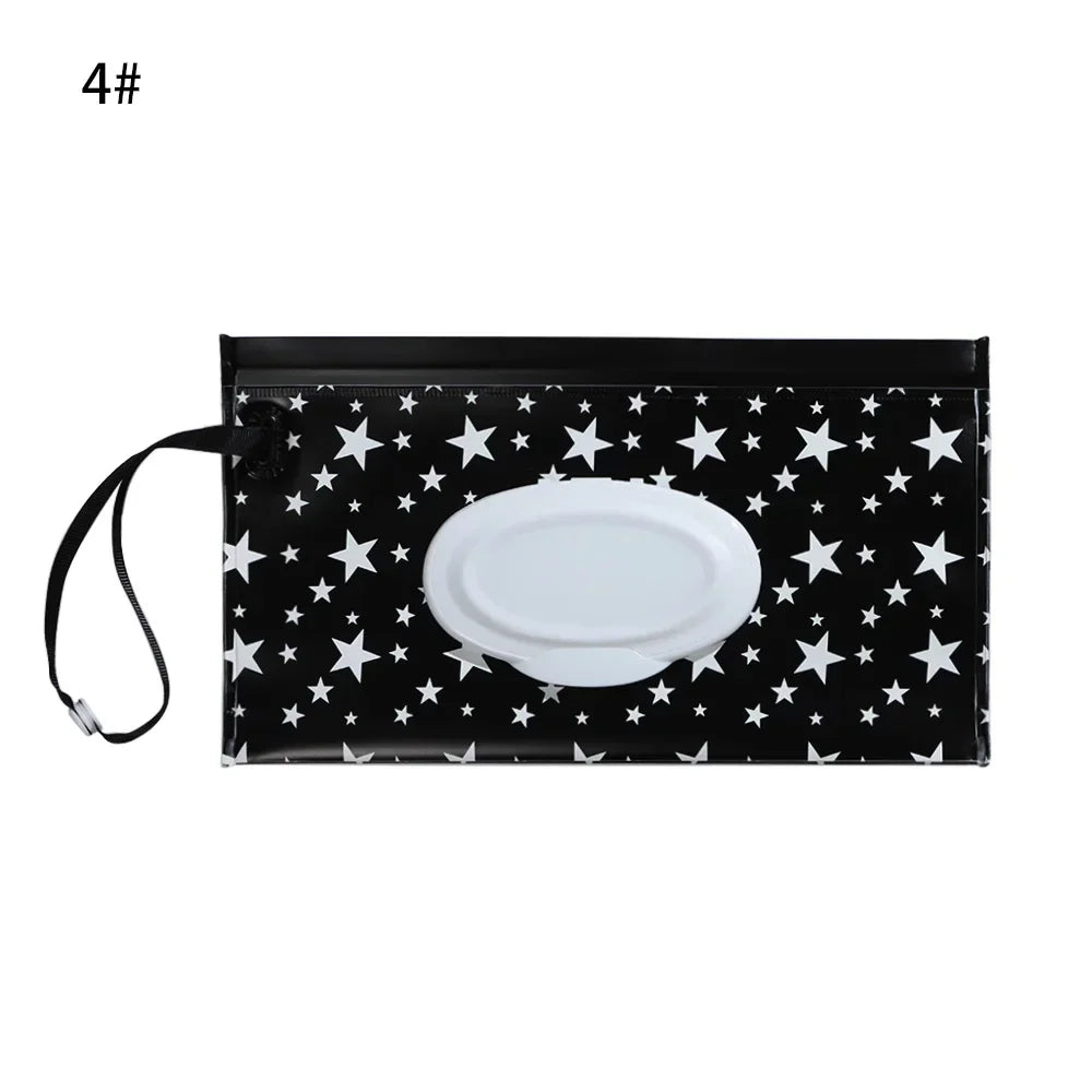 1Pc Baby Fashion Wipes Carrying Case Clutch and Clean Wet Wipes