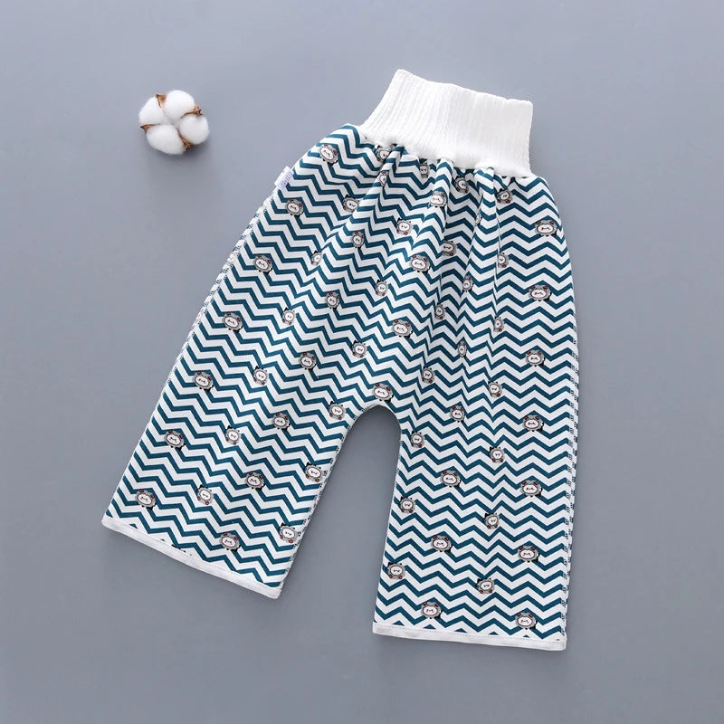 Waterproof Baby Diaper Pants - Leak-Proof Urine Training Pants, Washable Cloth Diapers, Sleep Bed Pants & Potty Training Pants for Infants and Kids