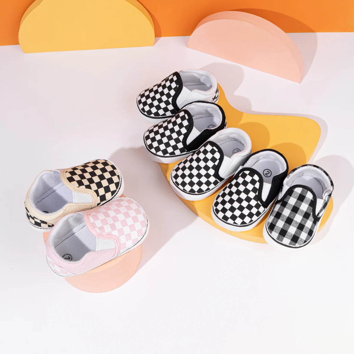 New Baby Casual Shoes Baby Boys Girls Soft-Sole Non-slip Indoor Toddler Infants First Walkers Crib Shoes Casual Sneakers Shoes