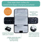 Portable Baby Changing Pad with Storage Pockets