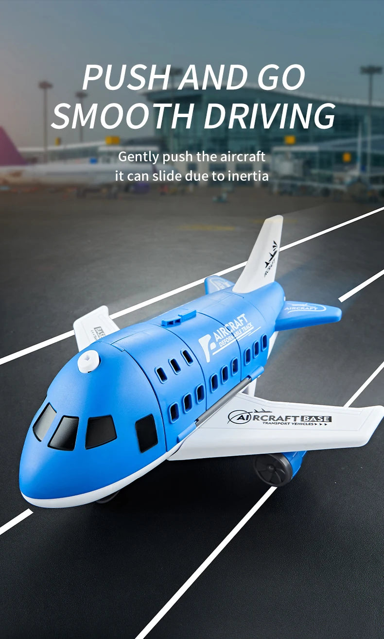 Airplane toy combination for boys and girl