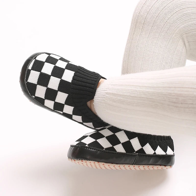 Baby Shoes Boy Girl Cotton Fabric Casual Anti-slip Soft Sole Shoes Infant Kids Walking Toddler 0-18 Months