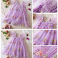 Toddler Baby Girls Party Dresses Back Butterfly