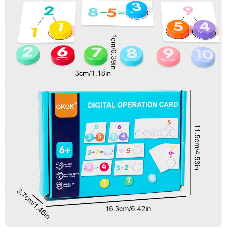 Children's educational toys, mathematical operations learning