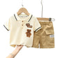 Kids Clothes Boys Summer Two-piece Sets  New Boys Baby Outfit Fashion Trendy Clothing Casual Set 0-4 Years Old